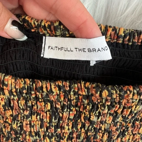 Faithfull the Brand Multicolor Smocked Fabric - Picture 4 of 8